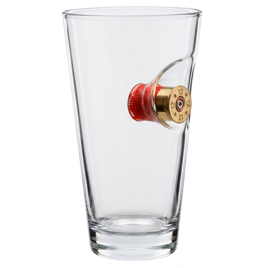 Av fişeği temalı kristal bira bardağı - görsel 1