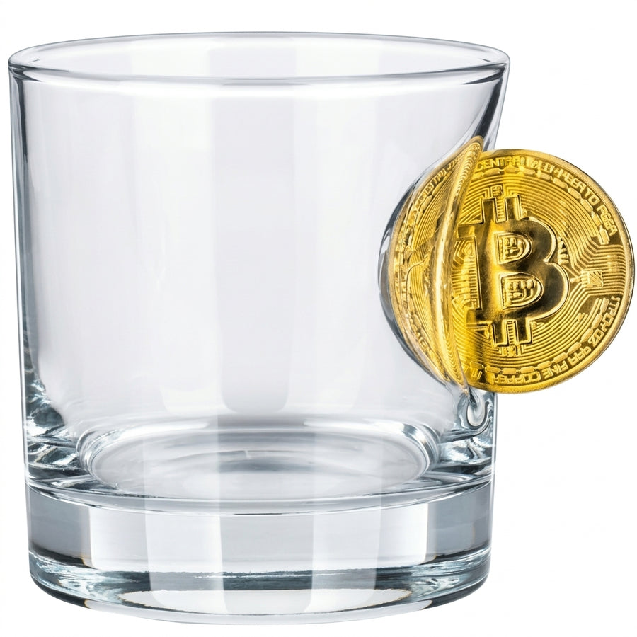 Bitcoin Viski Bardağı