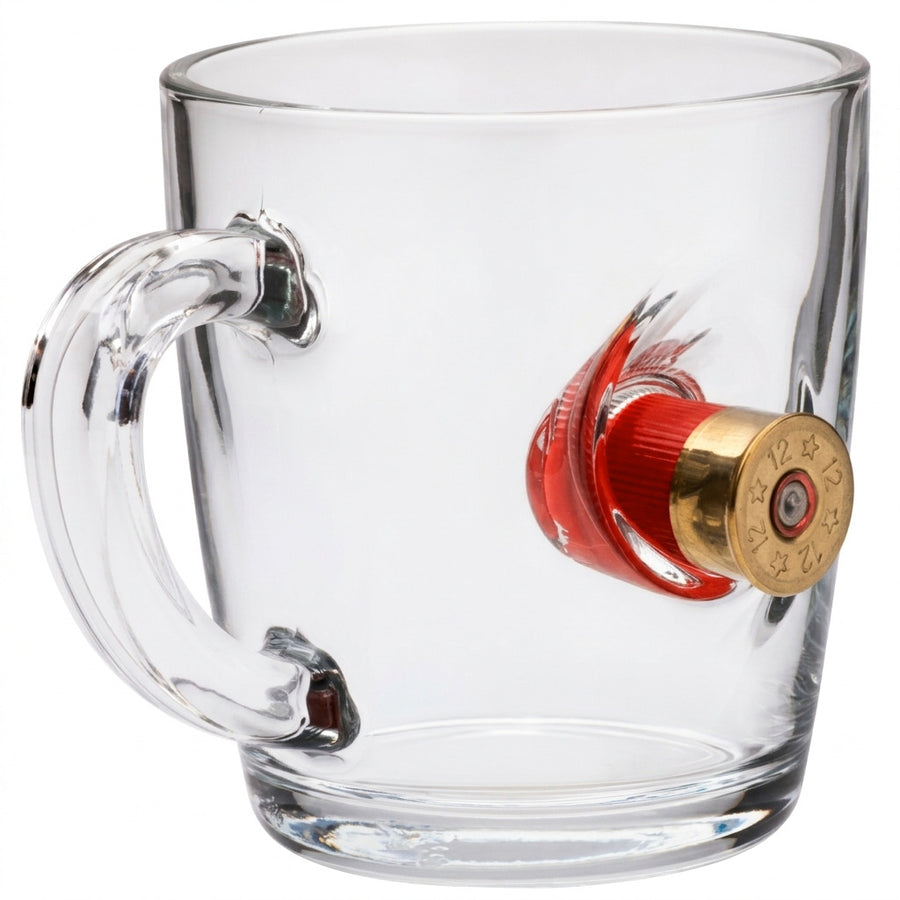 Av fişeği temalı kristal fincan - görsel 1
