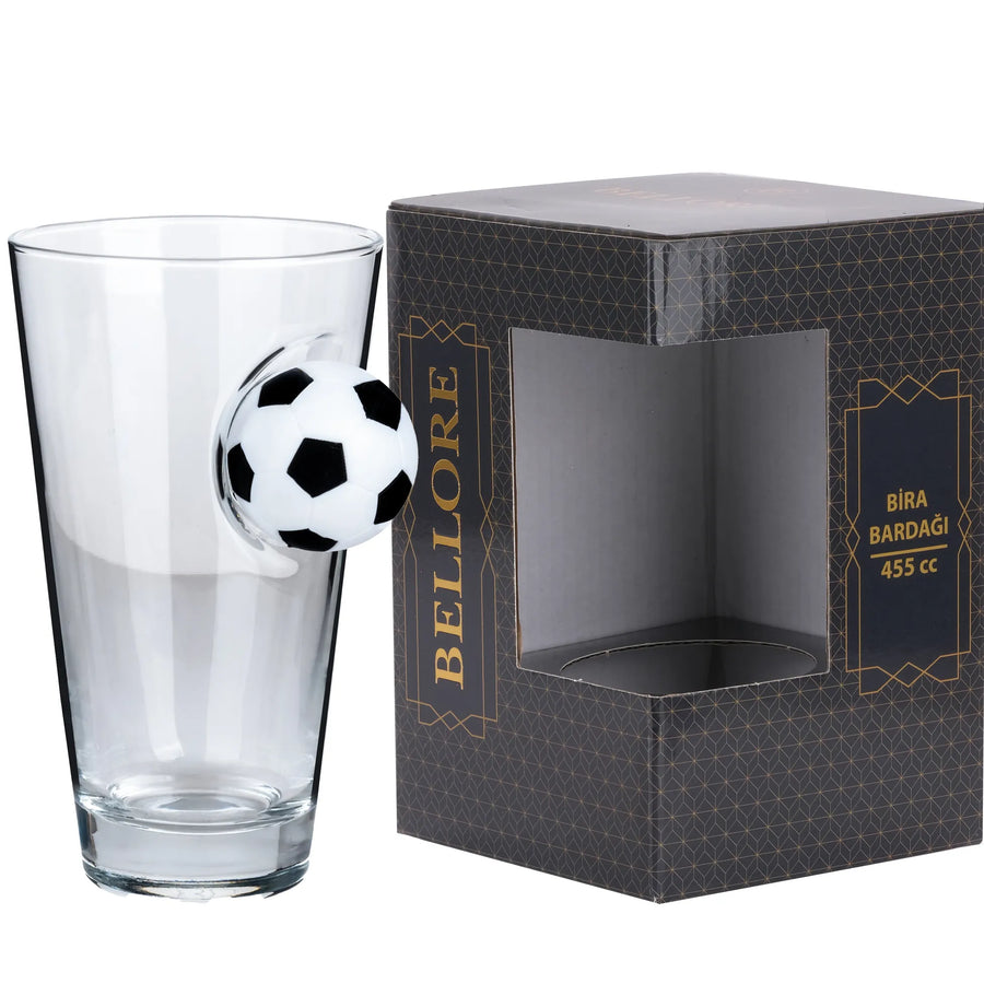 Futbol Toplu Özel Bira Bardağı 455 cc
