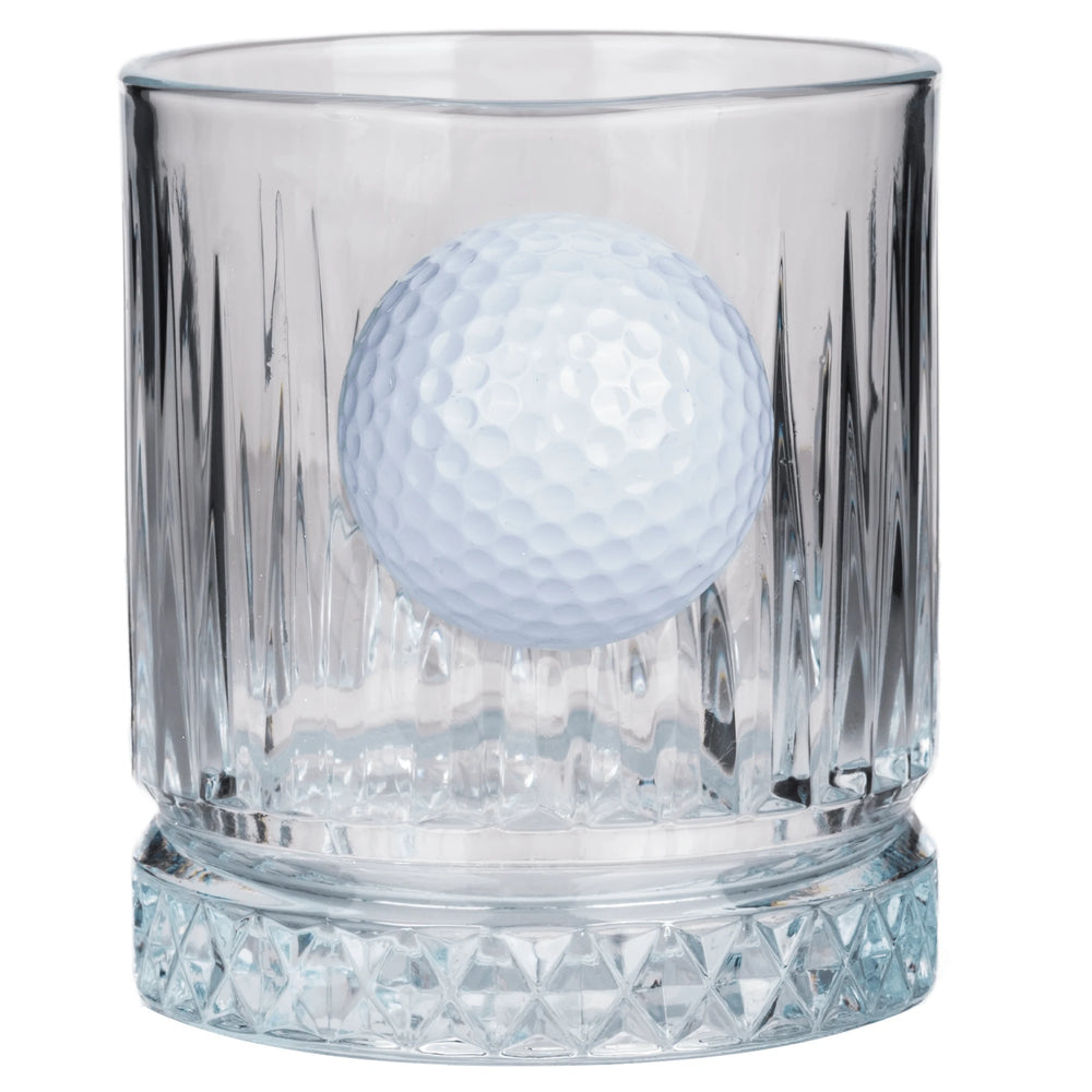 Gerçek Golf Toplu Lüks Hediye Kristal Viski Bardak Seti 355 cc