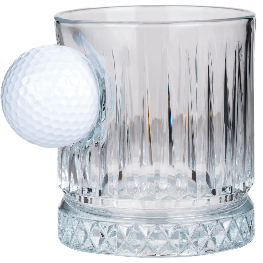 Gerçek Golf Toplu Lüks Hediye Kristal Viski Bardak Seti 355 cc