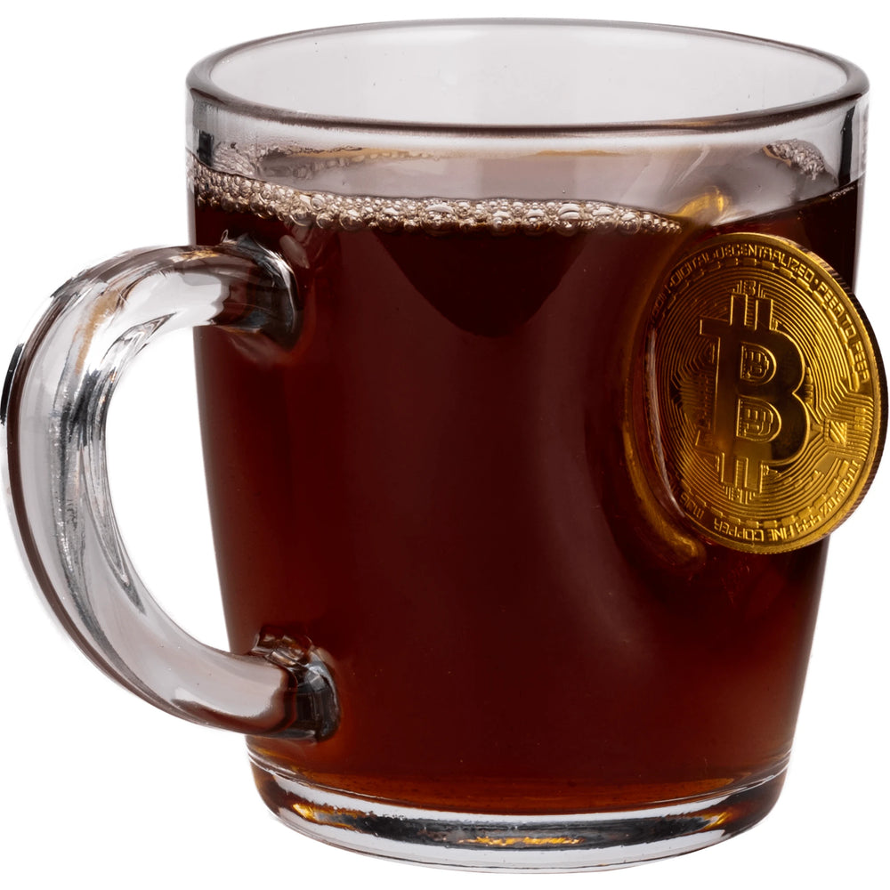 Bitcoin Madeni Para Hediyelik Özel FincanÇay Kahve Bardağı Kupa 340cc